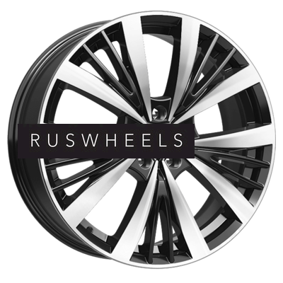 Диски КИК 7,5x19/5x112 ET40 D66,6 Марвел (КС881) Алмаз черный SK Диски КИК 7,5x19/5x112 ET40 D66,6 Марвел (КС881) Алмаз черный SK