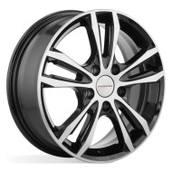 Диски КиК  Samara-оригинал (КС866)  6,0\R16 5*114,3 ET43  d67,1  Алмаз черный SK  [r74573SK]  Fb max 560 kg