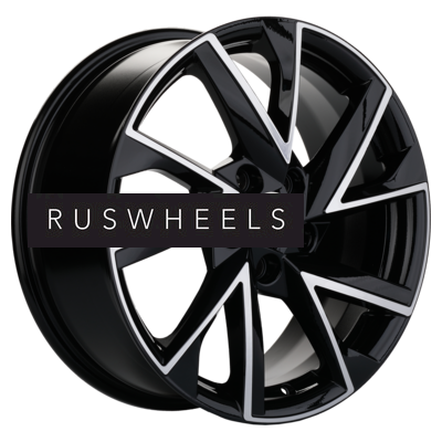 Диски Khomen Wheels 7x17/5x110 ET45 D67,1 KHW1714 (DFM580) Black-FP Диски Khomen Wheels 7x17/5x110 ET45 D67,1 KHW1714 (DFM580) Black-FP
