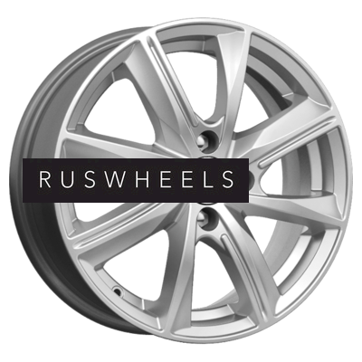 Диски КИК 6x15/4x100 ET35 D67,1 Арнар (КС890) Сильвер