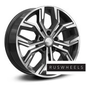 Диски Скад R17 / 7J PCD 5x100 ЕТ 38 ЦО 67.1 Амиата