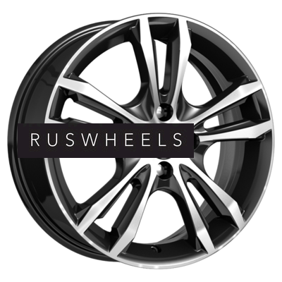 Диски КИК 6x16/5x114,3 ET50 D67,1 Samara (КС866) Алмаз черный SK Диски КИК 6x16/5x114,3 ET50 D67,1 Samara (КС866) Алмаз черный SK