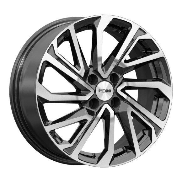 Диски iFree Original 6.5\R16 4*100 ET46 d54.1 Алмаз черный