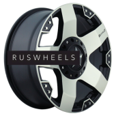 Диски Buffalo 9x18/5x127 ET0 D87,1 BW-775 Black machined with dark tint