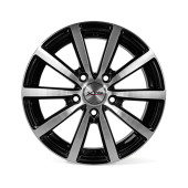 Диски Xtrike 6,0\R15 5*108 ET43 d67.1 BK/FP Диски Xtrike 6,0\R15 5*108 ET43 d67.1 BK/FP