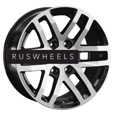 Диски LS 9x18/6x139,7 ET25 D106,1 1279 BKF (конус, Колпак+лого)