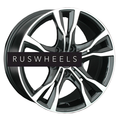 Диски Replay 7,5x17/5x120 ET45 D64,1 H97 BKF (конус, C570)