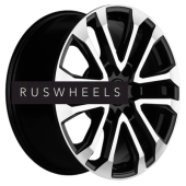 Диски Khomen Wheels 7,5x18/6x139,7 ET30 D108,1 KHW1805 (Foton G7) Black-FP