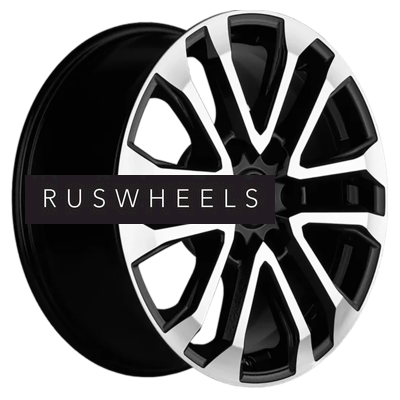 Диски Khomen Wheels 7,5x18/6x139,7 ET30 D108,1 KHW1805 (Foton G7) Black-FP
