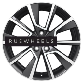Диски Khomen Wheels 7x18/5x114,3 ET35 D60,1 KHW1802 (RAV4) Black-FP