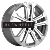 Диски Khomen Wheels 7x18/5x114,3 ET35 D60,1 KHW1803 (Changan/Geely/Lexus/Suzuki/Toyota) F-Silver-FP