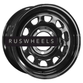 Диски ZEPP 4х4 8x17/6x114,3 ET0 D66 Nissan Navara D40 3.0TD Semicircle Gloss Black (LTM)