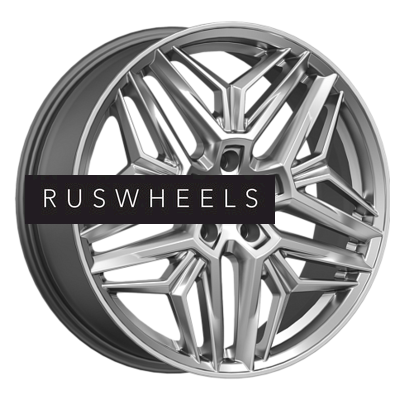 Диски КИК 7x19/5x112 ET34 D66,6 Колумб (КС1038) Дарк платинум