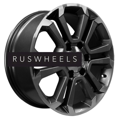 Диски Khomen Wheels 7,5x18/6x139,7 ET45 D93,1 KHW1817 (Mazda BT50) Gray-FP