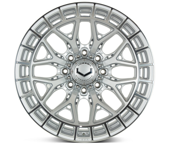Диски Vossen HFX-1 24x12, Цвет: Silver Polished (8 болтов)