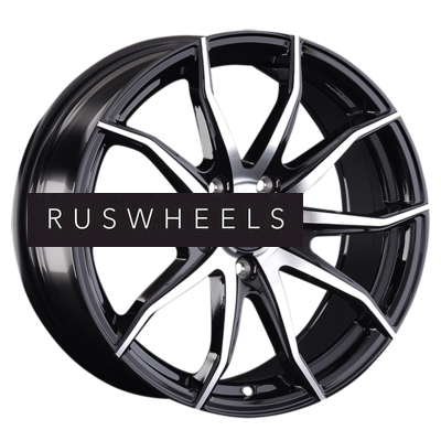 Диски Replay 8x18/5x114,3 ET30 D60,1 LX184 BKF (конус, C570)