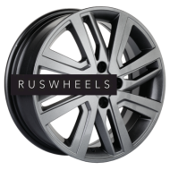 Диски Khomen Wheels 6x16/4x100 ET50 D60,1 KHW1609 (Vesta/Largus) G-Silver Диски Khomen Wheels 6x16/4x100 ET50 D60,1 KHW1609 (Vesta/Largus) G-Silver