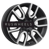 Диски Khomen Wheels 8x17/6x139,7 ET38 D67,1 KHW1723 (Pajero Sport) Black-FP Диски Khomen Wheels 8x17/6x139,7 ET38 D67,1 KHW1723 (Pajero Sport) Black-FP