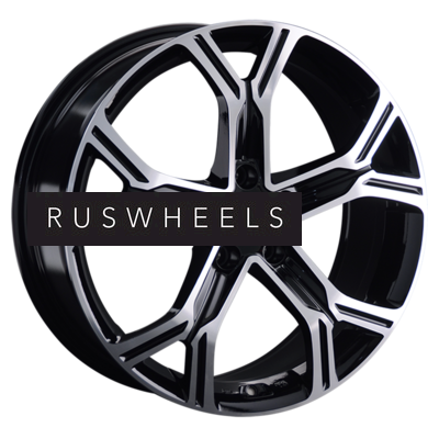 Диски Replay 8x19/5x114,3 ET45 D60,1 LX139 BKF (конус, C570)