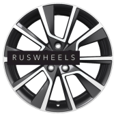Диски Khomen Wheels 7x18/5x114,3 ET35 D60,1 KHW1802 (Changan/Geely/Lexus/Suzuki/Toyota) Black-FP Диски Khomen Wheels 7x18/5x114,3 ET35 D60,1 KHW1802 (Changan/Geely/Lexus/Suzuki/Toyota) Black-FP