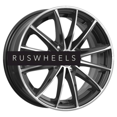 Диски КИК 6x15/4x100 ET50 D60,1 Пойнт Бланк-оригинал (KC884) Алмаз черный SK Диски КИК 6x15/4x100 ET50 D60,1 Пойнт Бланк-оригинал (KC884) Алмаз черный SK