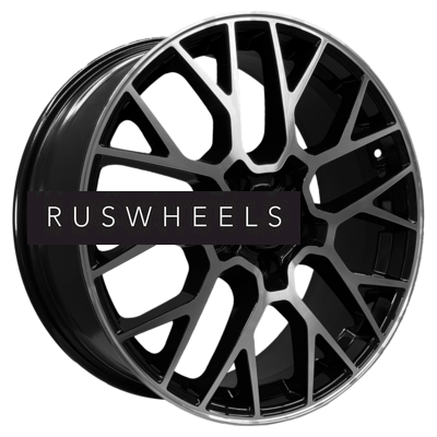 Диски Khomen Wheels 7x18/5x114,3 ET37 D66,6 KHW1818 (Jolion) Black-FP