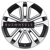 Диски Khomen Wheels 7x18/5x112 ET43 D57,1 KHW1803 (Kodiaq/Tiguan) Black-FP Диски Khomen Wheels 7x18/5x112 ET43 D57,1 KHW1803 (Kodiaq/Tiguan) Black-FP