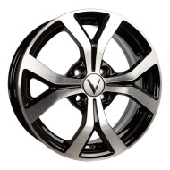 Диски Вектор 6,0\R15 4*100 ET48 d54.1 Алмаз черный Диски Вектор 6,0\R15 4*100 ET48 d54.1 Алмаз черный