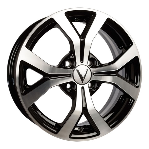 Диски Вектор 6,0\R15 4*100 ET48 d54.1 Алмаз черный