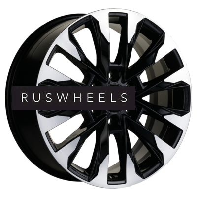 Диски Khomen Wheels 8x20/6x139,7 ET38 D67,1 KHW2010 (Pajero IV) Black-FP Диски Khomen Wheels 8x20/6x139,7 ET38 D67,1 KHW2010 (Pajero IV) Black-FP