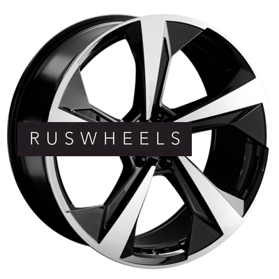 Диски Replay 9,5x21/5x112 ET31 D66,6 VV348 BKF (конус, C570-01)