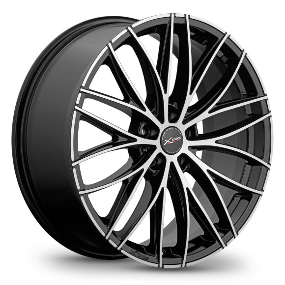 Диски Xtrike 8,0\R20 5*108 ET46 d63.35 BK/FP Диски Xtrike 8,0\R20 5*108 ET46 d63.35 BK/FP
