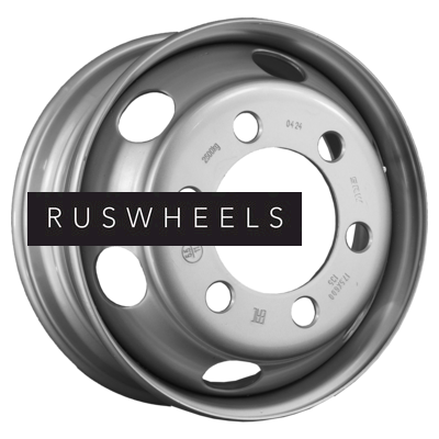 Грузовые диски SRW 6x17,5/6x222,25 ET135 D164 Silver (3176052) (11 мм) Китай 2 500 кг футорка с вент.