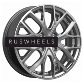 Диски КИК 6x16/4x114,3 ET40 D67,1 Лилиом (КС891) Дарк платинум