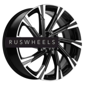 Диски Khomen Wheels 7,5x19/5x108 ET36 D65,1 KHW1901 (Exeed VX/TXL/LX) Black-FP Диски Khomen Wheels 7,5x19/5x108 ET36 D65,1 KHW1901 (Exeed VX/TXL/LX) Black-FP