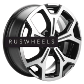 Диски Khomen Wheels 6,5x17/5x108 ET33 D60,1 KHW1710 (Chery Tiggo/Tiggo 7 Pro) Black-FP (сфера) Диски Khomen Wheels 6,5x17/5x108 ET33 D60,1 KHW1710 (Chery Tiggo/Tiggo 7 Pro) Black-FP (сфера)