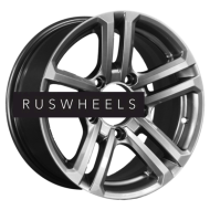 Диски КИК 7x16/5x139,7 ET5 D110,1 Палладика (КС591М) Дарк платинум