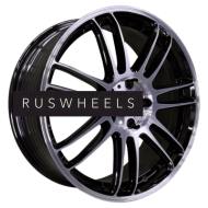 Диски INCH 8x18/5x120 ET30 D72,6 FA8535 Gloss Black Machined Face (ZJH) FlowForming