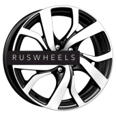 Грузовые диски K&K 6,5x16/5x114,3 ET45 D60,1 Палермо-оригинал (КС607) Алмаз черный