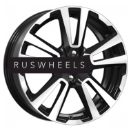 Диски КИК 6,5x17/5x114,3 ET50 D66,1 КС874 Алмаз черный