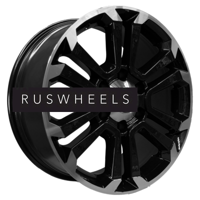 Диски Khomen Wheels 7,5x18/6x139,7 ET30 D108,1 KHW1817 (Foton G7) Black-FP