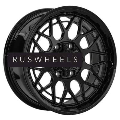 Диски LS Forged 8x17/6x139,7 ET20 D106,1 LS FG52 BK (конус, Колпак+лого)