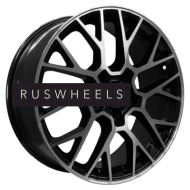 Диски Khomen Wheels 7x18/5x108 ET36 D65,1 KHW1818 (Exeed VX/TXL/LX) Black-FP Диски Khomen Wheels 7x18/5x108 ET36 D65,1 KHW1818 (Exeed VX/TXL/LX) Black-FP