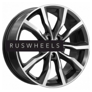 Диски КИК 7,5x18/5x108 ET45 D67,1 Портер (КС906) Алмаз черный