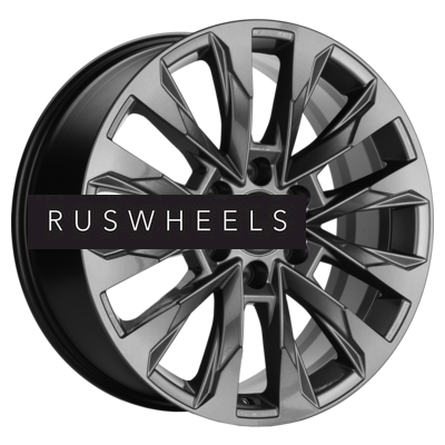 Диски Khomen Wheels 8x20/6x139,7 ET25 D106,1 KHW2010 (LC Prado) Gray