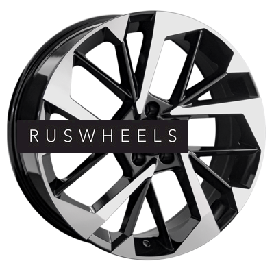 Диски Replay 8x20/5x114,3 ET30 D60,1 LX226 BKF (конус, C570)