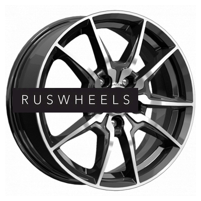 Диски КИК 6,5x16/5x100 ET48 D56,1 Адамар-оригинал (КС886) Алмаз черный