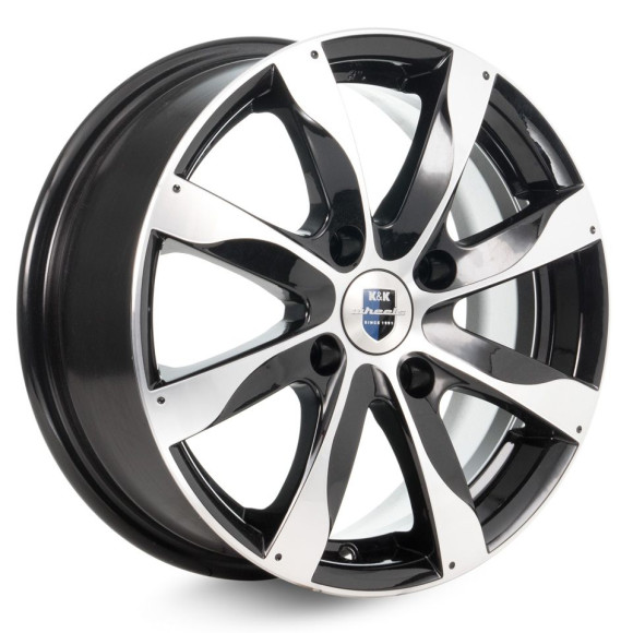 Диски КиК 6,0\R15 4*100 ET50 d60.1 Алмаз черный Диски КиК 6,0\R15 4*100 ET50 d60.1 Алмаз черный