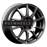 Диски СКАД 6x15/4x98 ET35 D58,6 Акита (КЛ285) Графит