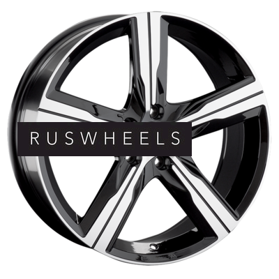 Диски Replay 8x19/5x112 ET49 D66,6 A160(MR) BKF (конус, C570-01)